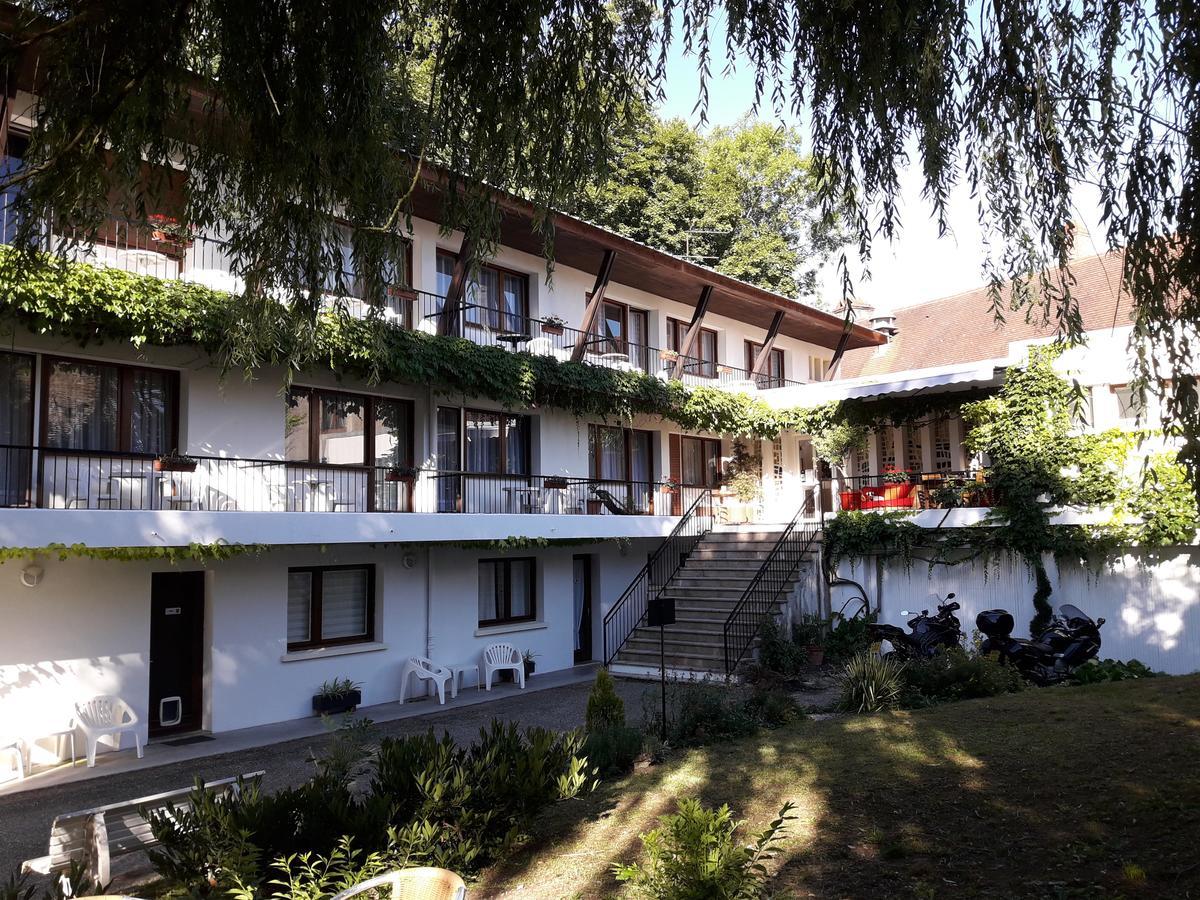 Hotel Restaurant La Croix Blanche Lyon Exterior foto